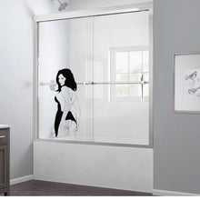 Load image into Gallery viewer, Super Sexy Naked Girl Nude Sticker Stylish Glass Tile Bathroom Door Sticker 2WS0058