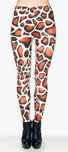 ZHBSLWT New 3D Printed Leopard Grain Women Leggings Fashion Galaxy Novelty