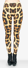 Load image into Gallery viewer, ZHBSLWT New 3D Printed Leopard Grain Women Leggings Fashion Galaxy Novelty