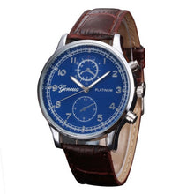 Load image into Gallery viewer, 2017 Mens Watches PU Leather Quartz Watch Men Business Quartz Watch Fashion Casual Men&#39;s Watches Wristwatch Relgio Masculino