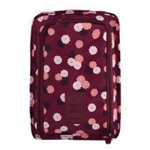 Load image into Gallery viewer, Printed Waterproof Holiday Travel Shoes Organizador Box Storage Bag Packing Organizers Drawer Closet Dividers Container