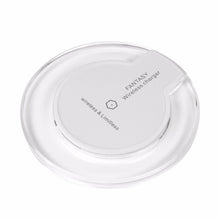 Load image into Gallery viewer, Ultra Slim QI Wireless Fast Charger Charging Pad 5V 1A Wireless Charge for Samsung Galaxy S7 S6 Edge Plus Note 5 LG G2 G3 HTC