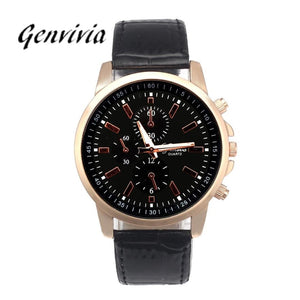 Fashion Watch 2017 New Lovers' Leather Quartz Luxury Watches Women Men Analog Dial Sport WristWatch relogio masculino