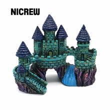 Load image into Gallery viewer, Nicrew Aquariums Decoration Resin Castle Landscaping Ancient Castle Tower For Fish Tank Aquarium Fish Escape Cave Ornaments