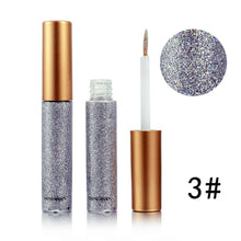 Load image into Gallery viewer, Metallic Shiny Smoky Eyes Eyeshadow Waterproof Glitter Liquid Eyeliner