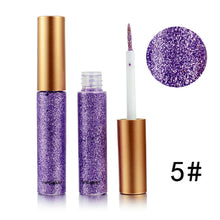 Load image into Gallery viewer, Metallic Shiny Smoky Eyes Eyeshadow Waterproof Glitter Liquid Eyeliner