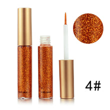 Load image into Gallery viewer, Metallic Shiny Smoky Eyes Eyeshadow Waterproof Glitter Liquid Eyeliner