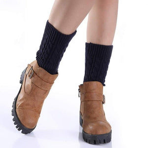 Chamsgend Newly Design Women's Knit Short Leg Warmers Boot Cuffs Oct22 Drop Shipping