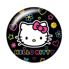 Load image into Gallery viewer, Fashion Lovely hello kitty 10pcs 12mm/18mm/20mm/25mm Round photo glass cabochon demo flat back Making findings ZB0479