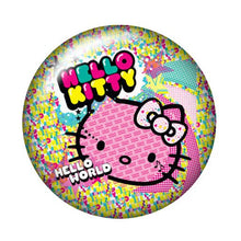 Load image into Gallery viewer, Fashion Lovely hello kitty 10pcs 12mm/18mm/20mm/25mm Round photo glass cabochon demo flat back Making findings ZB0479