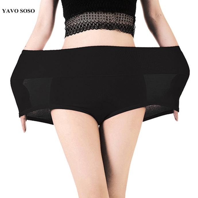 YAVO SOSO 2Pcs/lot New Arrival 11colors underwears women lingerie brief plus size 7XL Modal High Waist Pregnant women Panties