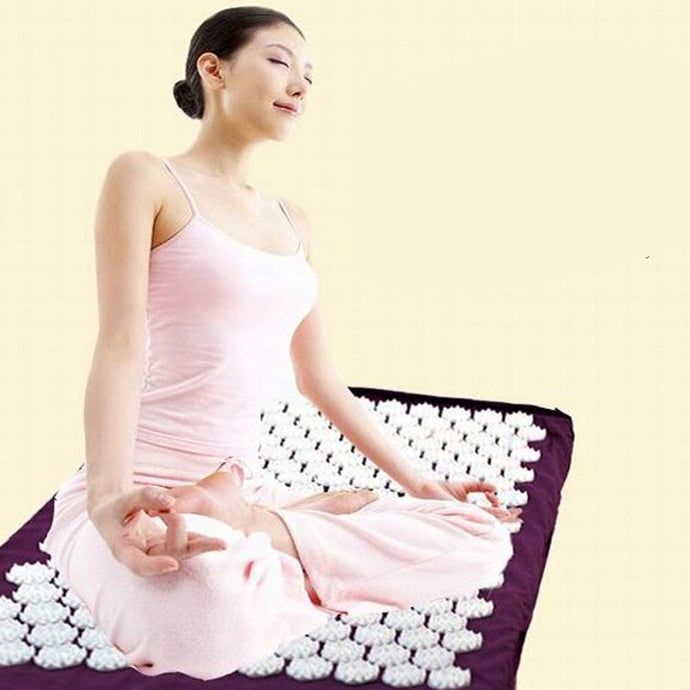 Soft Yoga Mats Fitness Gym Exercise Fitness Mat Acupressure Mat Massage Cushion Women Home Fitness Accessories