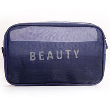 Load image into Gallery viewer, New Travel Storage Bag Mesh Breathable Toiletry Bag Women Men Cosmetic Organizer Portable Makeup Pouch Storage Case