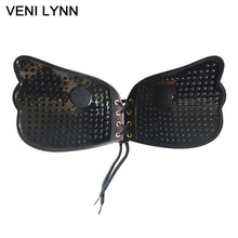 Load image into Gallery viewer, VENI LYNN Plus Size Deep V Breathable Rope Self Adhesive Sutian Lingerie Underwear Nude Women Sticky Tube Bras String for Dress