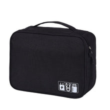 Load image into Gallery viewer, New Multi-function makeup digital travel storage bag electronic digital waterproof USB Earphone Pen storage bag Travel Organizer