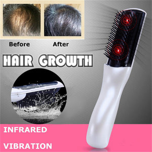 Professional Hair Growth Electric Laser Massage Comb Anti Bald Hair Follicles Activation Anti Hair Loss Infrared Head Massager