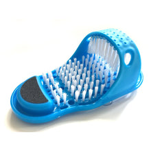 Load image into Gallery viewer, Plastic Bath Shower Feet Massage Slippers Bath Shoes Brush Pumice Stone Foot Scrubber Spa Shower Remove Dead Skin Foot Care Tool