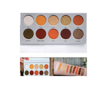 Load image into Gallery viewer, LUTER New 10 Eyeshadow Palette Waterproof Shimmer Eyeshadow Collection 4 Palettes Burgendy Bronze Smoky For Any Makeup You Need