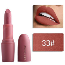 Load image into Gallery viewer, Miss Rose Matte Lipstick for Women Cosmetics Sexy Batom Mate Waterproof Long-lasting Nude Red Lips Makeup Levre Pintalabios Lady