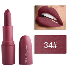 Load image into Gallery viewer, Miss Rose Matte Lipstick for Women Cosmetics Sexy Batom Mate Waterproof Long-lasting Nude Red Lips Makeup Levre Pintalabios Lady