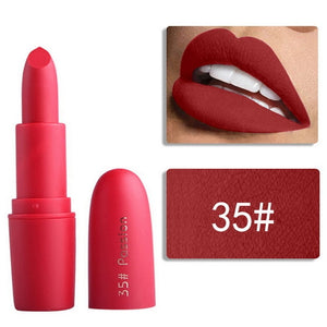 Miss Rose Matte Lipstick for Women Cosmetics Sexy Batom Mate Waterproof Long-lasting Nude Red Lips Makeup Levre Pintalabios Lady