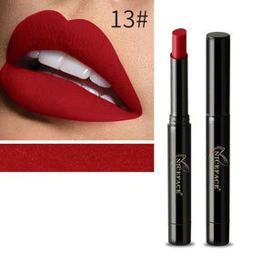 NICEFACE 16 Color Lipstick Pencil Cosmetics Matte Lips Pigment Nude Lip Stick Long Lasting Velvet Lipsticks Pen Makeup #268637