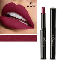 Load image into Gallery viewer, NICEFACE 16 Color Lipstick Pencil Cosmetics Matte Lips Pigment Nude Lip Stick Long Lasting Velvet Lipsticks Pen Makeup #268637