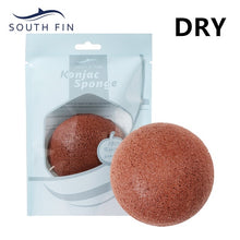 Load image into Gallery viewer, 7 Colors Natural Konjac Sponge Konnyaku Facial Puff Face Clean Washing Sponge Exfoliator Cleansing Sponge Puff Facial Cleanser