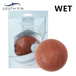 7 Colors Natural Konjac Sponge Konnyaku Facial Puff Face Clean Washing Sponge Exfoliator Cleansing Sponge Puff Facial Cleanser