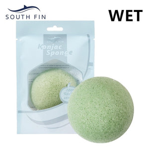 7 Colors Natural Konjac Sponge Konnyaku Facial Puff Face Clean Washing Sponge Exfoliator Cleansing Sponge Puff Facial Cleanser