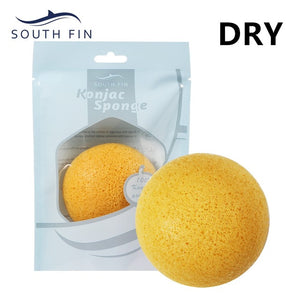 7 Colors Natural Konjac Sponge Konnyaku Facial Puff Face Clean Washing Sponge Exfoliator Cleansing Sponge Puff Facial Cleanser