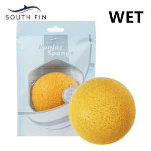 7 Colors Natural Konjac Sponge Konnyaku Facial Puff Face Clean Washing Sponge Exfoliator Cleansing Sponge Puff Facial Cleanser