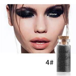 Chic 12 Colors Glitter Eye Shadow Cosmetics Makeup Diamond Lips Loose Eyes Pigment Powder Woman Cosmetics Make Up Eyeshadow