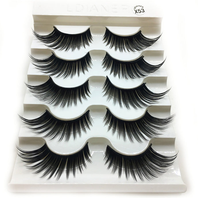 3D False Lashes Mink Lashes Luxury Hand Made Mink Eyelashes Volume False Eyelashes