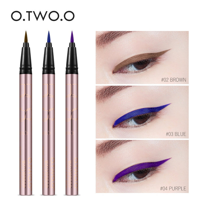 O.TWO.O Cat Style Liquid Eyeliner Eye Liner Pen Eyes Pencil Long-lasting Waterproof Makeup Cosmetic Oogschaduw Potlood TSLM2