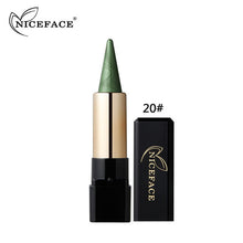 Load image into Gallery viewer, 20 Colors Metallic Shimmer Eyeshadow Stick Makeup Pen Waterproof Smoky Eye Shadow Creamy Red Nude Eye Cosmetic Tools