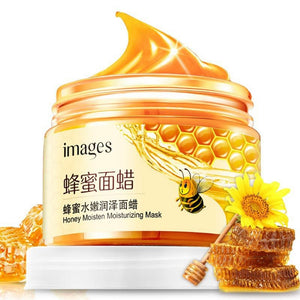 Nutrious Honey Milk Mask Skin Care Extract Mositurizing Exfoliating For Removing Acne Pores Firming Lightening Face Wax