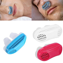 Load image into Gallery viewer, Silicone Anti Snore Device Nasal Dilators Apnea Sleep Aid Equipment Stop Snoring Stopper Nose Clip Anti-snore Clean Air Purifier