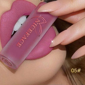 24 Color Lipstick Makeup Lips Matte Long-lasting Waterproof Liquid Lip Gloss Nude Cosmetic Mate Non-stick Cup Lipsticks