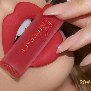 24 Color Lipstick Makeup Lips Matte Long-lasting Waterproof Liquid Lip Gloss Nude Cosmetic Mate Non-stick Cup Lipsticks