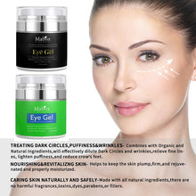 Load image into Gallery viewer, Mabox Eye Gel for Dark Circles Puffiness  Wrinkles and Bags Fine Lines Effective Anti-Aging Eye Gel for Under and Around Eye