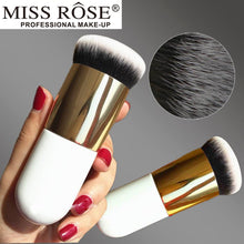 Load image into Gallery viewer, MISS ROSE New Chubby Pier Foundation Brush Flat Cream Makeup Brushes Professional Cosmetic Make-up Brush Dropshipping