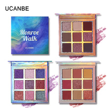 Load image into Gallery viewer, UCANBE Duo-Chrome Eyeshadow Shimmer Matte Holographic Eye Shadow Makeup Palette Waterproof Pigmented Glitter Cosmetics Glow Kit