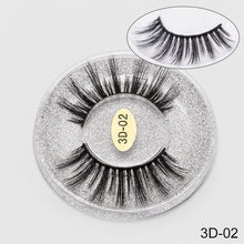 Load image into Gallery viewer, Eyelashes 3D Mink Eyelashes Crossing Mink Lashes Hand Made Full Strip Eye Lashes 12 Styles New Package cilios Naturais