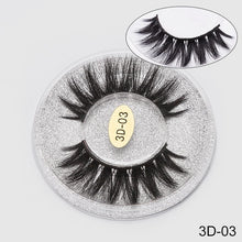 Load image into Gallery viewer, Eyelashes 3D Mink Eyelashes Crossing Mink Lashes Hand Made Full Strip Eye Lashes 12 Styles New Package cilios Naturais