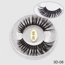 Load image into Gallery viewer, Eyelashes 3D Mink Eyelashes Crossing Mink Lashes Hand Made Full Strip Eye Lashes 12 Styles New Package cilios Naturais