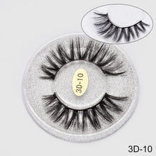 Load image into Gallery viewer, Eyelashes 3D Mink Eyelashes Crossing Mink Lashes Hand Made Full Strip Eye Lashes 12 Styles New Package cilios Naturais