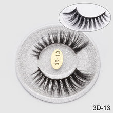 Load image into Gallery viewer, Eyelashes 3D Mink Eyelashes Crossing Mink Lashes Hand Made Full Strip Eye Lashes 12 Styles New Package cilios Naturais