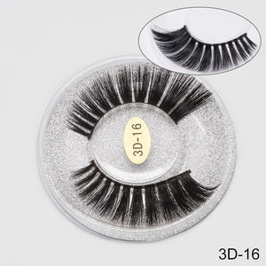 Eyelashes 3D Mink Eyelashes Crossing Mink Lashes Hand Made Full Strip Eye Lashes 12 Styles New Package cilios Naturais