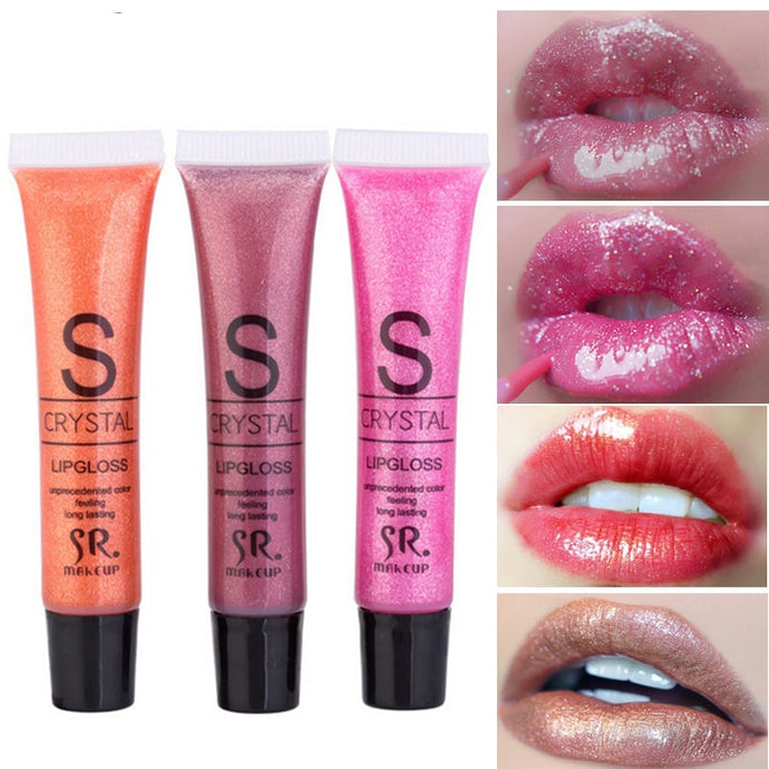 Manooby Hottest Liquid Lip Cosmetics Lasting Lipstick Moisturizer Shimmer Glitter Lipgloss Diamond Pearlescent Bright Lipstick